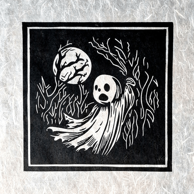 Linogravure - Félix