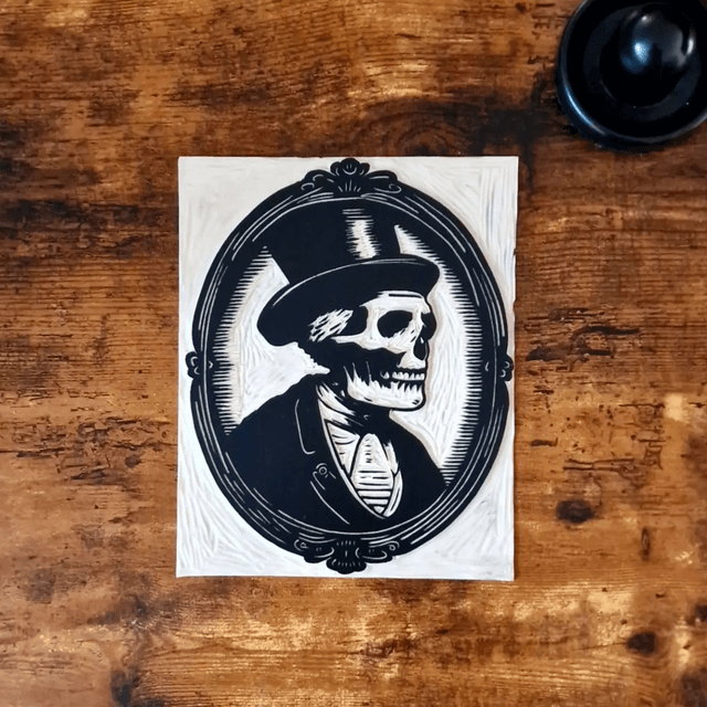 Linogravure - Jasper