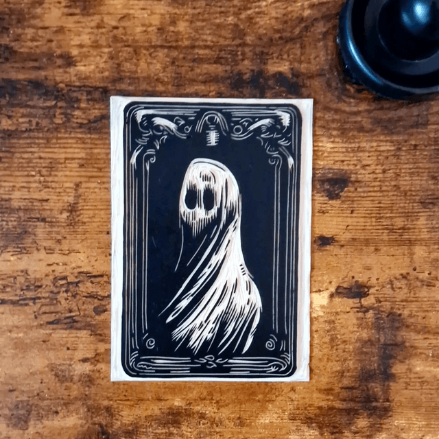 Linogravure - Belphégor