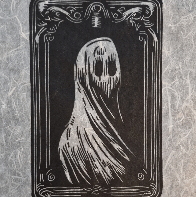 Linogravure - Belphégor
