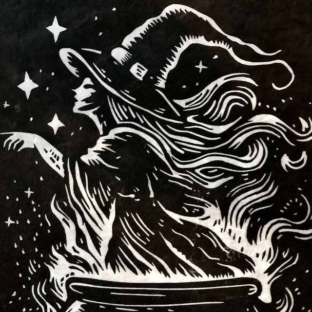 Linogravure - Sally