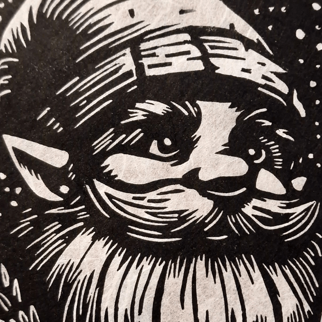 Linogravure - Magnus