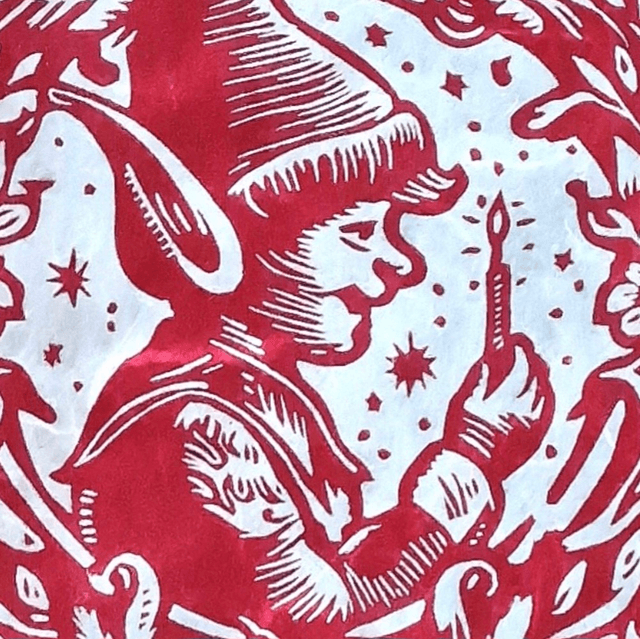 Linogravure - Le Lutin Grelot