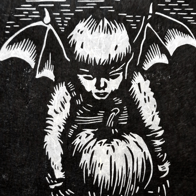 Linogravure - Marcus