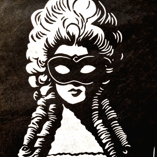 Linogravure - Madame