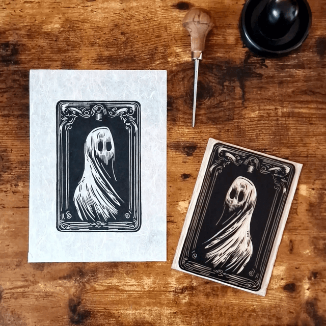 Linogravure - Belphégor