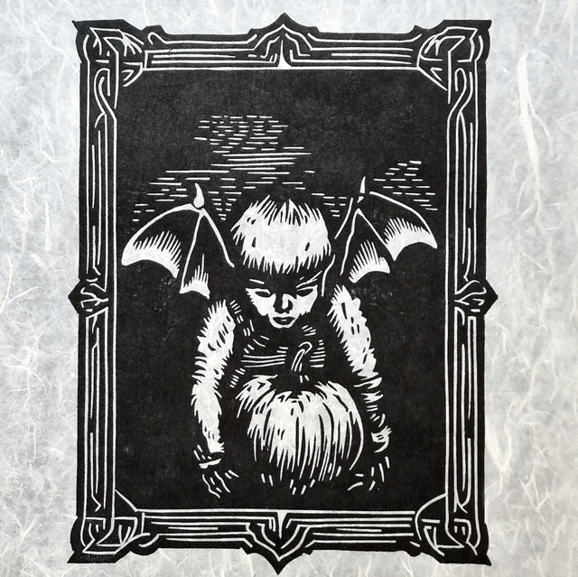 Linogravure - Marcus