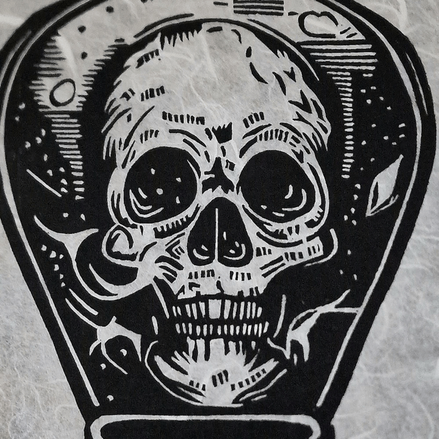 Linogravure - Potion Mystérieuse
