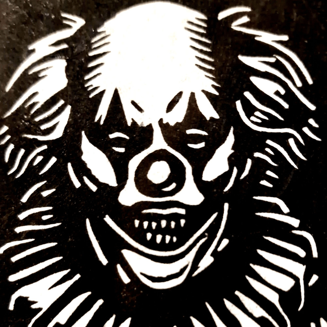 Linogravure - Le Clown