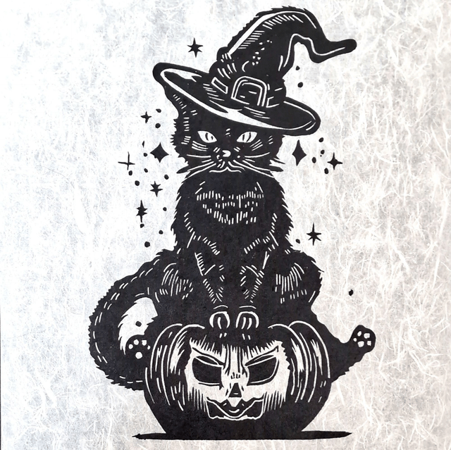 Linogravure - Salem