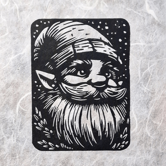 Linogravure - Magnus